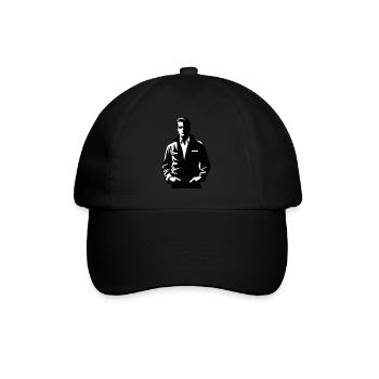 Mystère Noir : L’Homme dans l’Ombre - Casquette classique - noir/noir - Devant