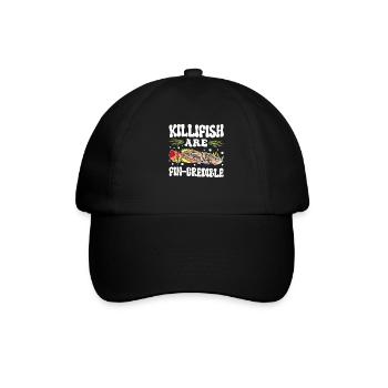 Killifish Owner Aquarium Enthusiasts - Baseball Cap - black/black - Front