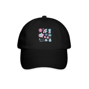 Désinfectant pour les mains Lavage des mains - Casquette classique - noir/noir - Devant