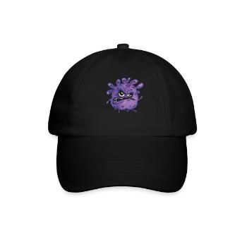 Hand sanitizer Hand washing - Baseball Cap - black/black - Front