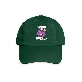 Hand sanitizer Hand washing - Baseball Cap - bottle green - Front