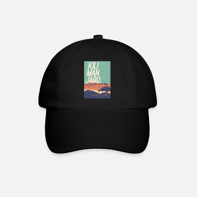 Vibes du Kilimandjaro - Casquette classique - noir/noir