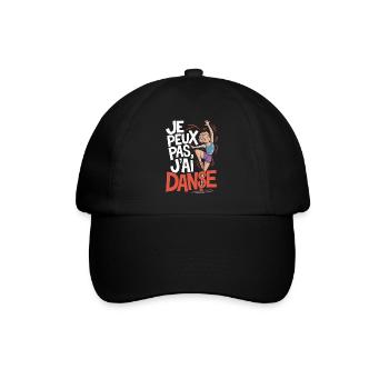 J'peux pas j'ai danse - Casquette classique - noir/noir - Devant