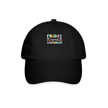Joyeux vendredi Fri Yay École des enseignants Mème - Casquette classique - noir/noir - Devant