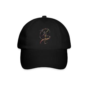 Aérien Soie Aérienne Cirque Air Soie - Casquette classique - noir/noir - Devant