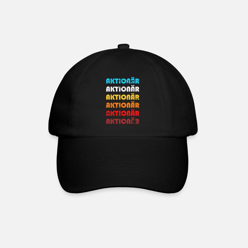 Actionnaire Bunt - Casquette classique - noir/noir