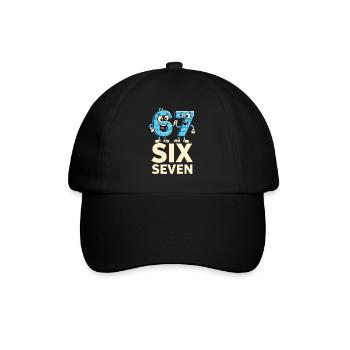 US Flag 67 Memes Six Seven - Baseball Cap - black/black - Front