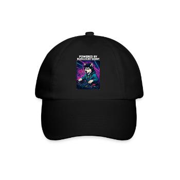 Husky DJ – Streetwear urbain avec Beats Energy - Casquette classique - noir/noir - Devant
