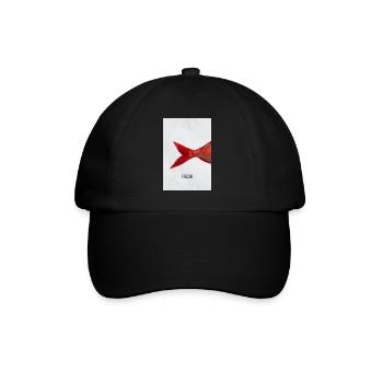 Fresh Fish Minimal Design Modern - Baseball Cap - black/black - Front
