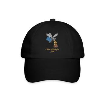La respiration est exonérée d’impôts. Toujours ! - Casquette classique - noir/noir - Devant