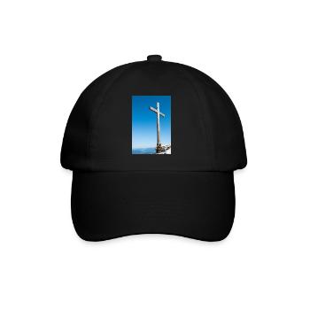 Croix sommitale dans les Alpes allemandes - Casquette classique - noir/noir - Devant