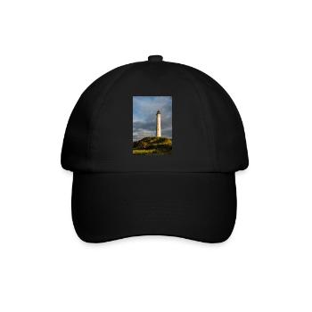 Phare de Lyngvig Fyr au Danemark - Casquette classique - noir/noir - Devant