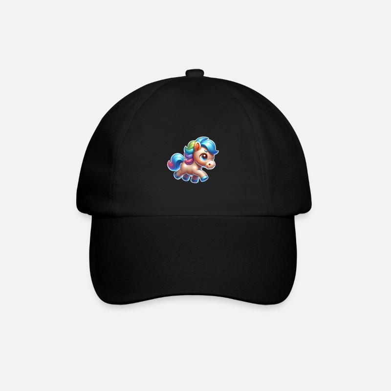 Pony - Baseballkappe - Schwarz/Schwarz