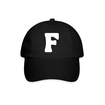 F - Baseball Cap - black/black - Front