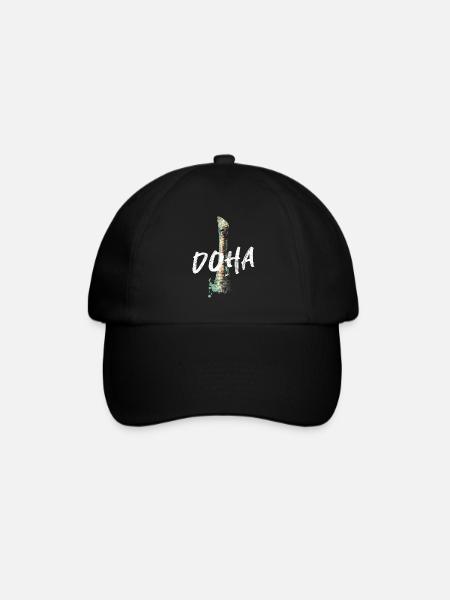 Sheikh Khalifa Stadium, Doha - Baseball Cap - black/black