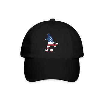 Sport Us Flag Futsal - Baseball Cap - black/black - Front