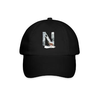 N – caractère décoratif – hiver - Casquette classique - noir/noir - Devant
