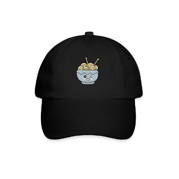 Ramen Noodles Japan Cuisine - Baseball Cap - black/black - Front