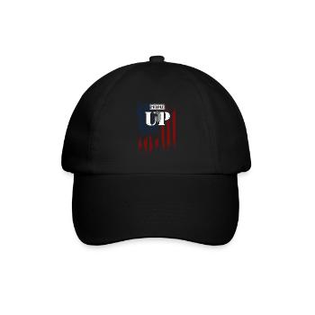 Purple Up - Veteran - Baseballkappe - Schwarz/Schwarz - Vorne