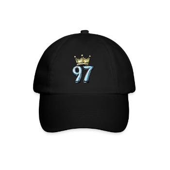 97 Number Krone - Baseball Cap - black/black - Front