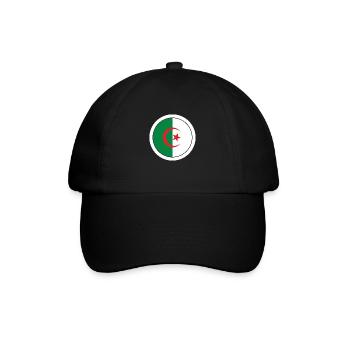 Algerie drapeau pays - Casquette classique - noir/noir - Devant