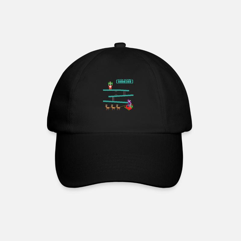 Santa Kong - Baseball Cap - black/black
