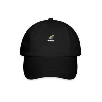 tortues - Casquette classique - noir/noir - Devant