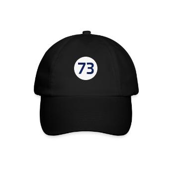 73, le meilleur numéro Big Bang - Casquette classique - noir/noir - Devant