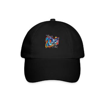 20 ans - Casquette classique - noir/noir - Devant