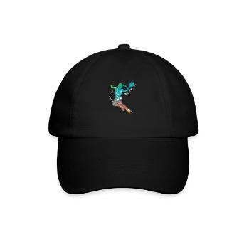 handball female uk - Baseball Cap - black/black - Front