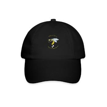 hornetbig - Baseballkappe - Schwarz/Schwarz - Vorne