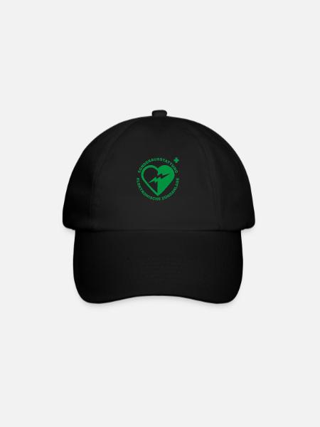 Defi-Shirt - Baseballkappe - Schwarz/Schwarz