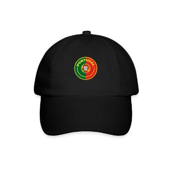 Portugal 01 - Casquette classique - noir/noir - Devant