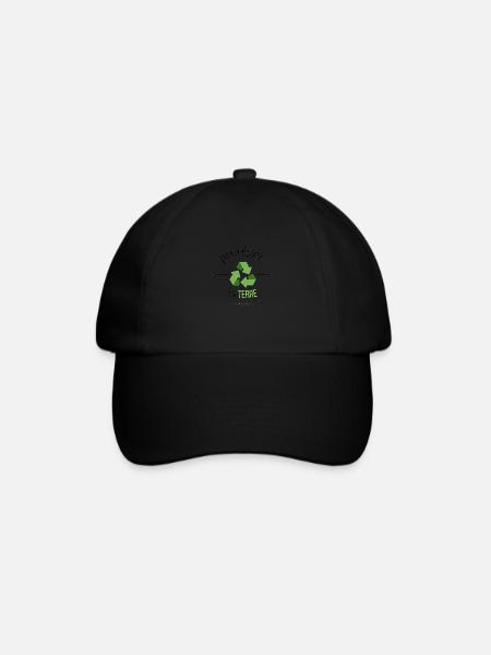 sauver la terre- écologie - Casquette classique - noir/noir