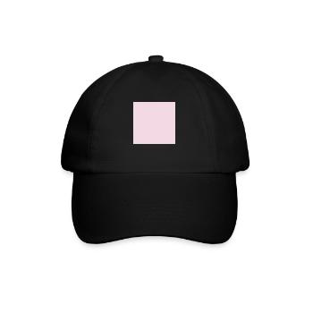 Rose, rose, rose foncé (également personnalisable) - Casquette classique - noir/noir - Devant