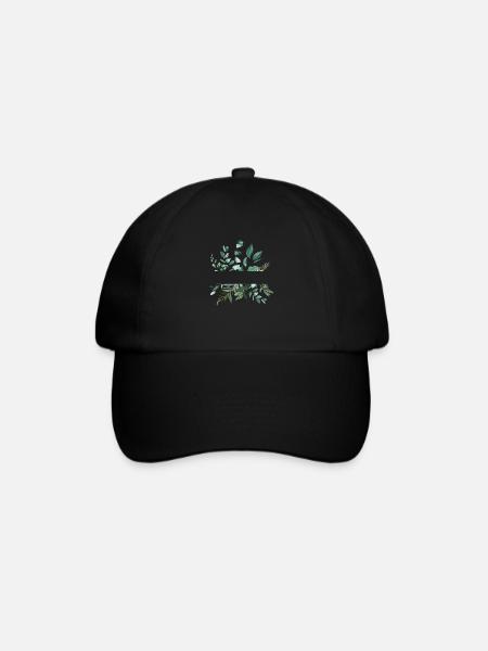 Botanique personnalisable - Casquette classique - noir/noir