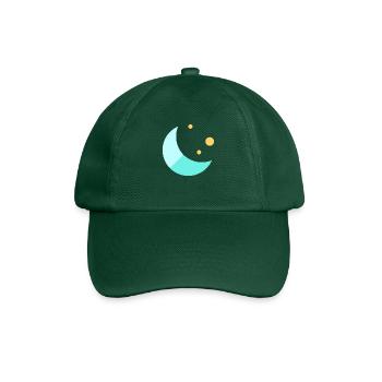 Lune - Casquette classique - vert bouteille - Devant