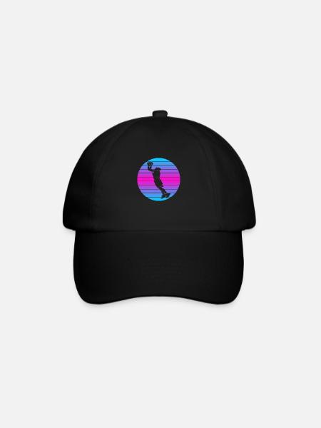 Basketball Basketball Retro Basketball Amateurs de Basketball - Casquette classique - noir/noir