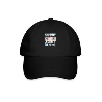 Lustig tut mir leid, ich kann nicht zu viel Anime zum Anschauen haben - Baseballkappe - Schwarz/Schwarz - Vorne