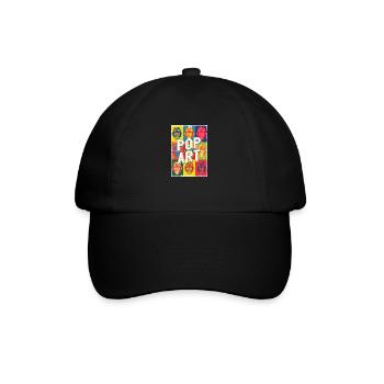 Pop Art - Baseball Cap - black/black - Front