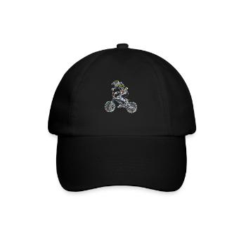 bmx - Baseball Cap - black/black - Front