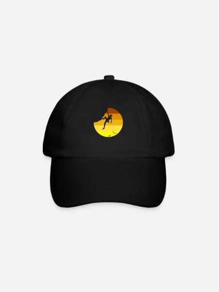 Climbing - Baseballkappe - Schwarz/Schwarz