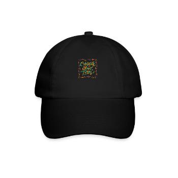 CelebrateGoodTimes - Baseballkappe - Schwarz/Schwarz - Vorne