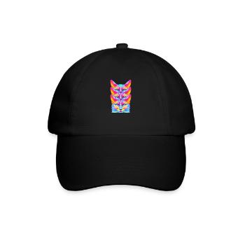 CHAT - Casquette classique - noir/noir - Devant