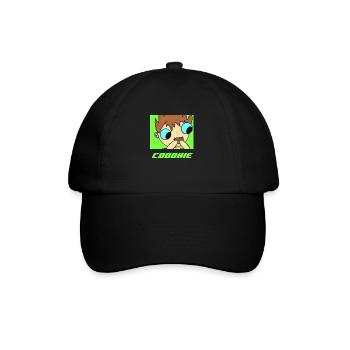 coookie1 - Baseballkappe - Schwarz/Schwarz - Vorne