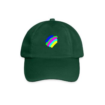 COLOR RAINBOW Mix - Baseball Cap - bottle green - Front