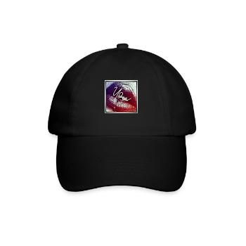 Kiss you - Baseball Cap - black/black - Front