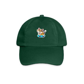 Patinage de chat - Casquette classique - vert bouteille - Devant