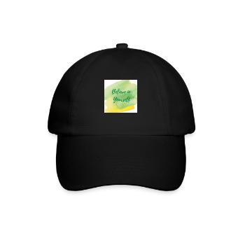 Believe in Yourself - Baseball Cap - black/black - Front