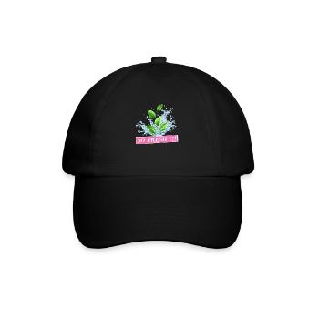 So Fresh - Baseballkappe - Schwarz/Schwarz - Vorne